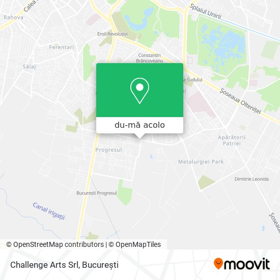 Hartă Challenge Arts Srl