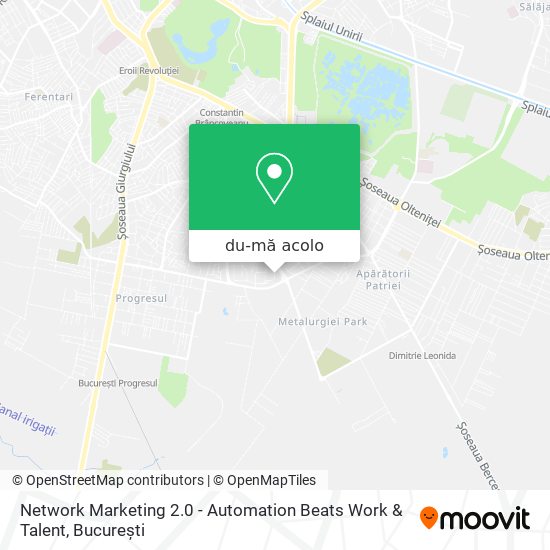 Hartă Network Marketing 2.0 - Automation Beats Work & Talent