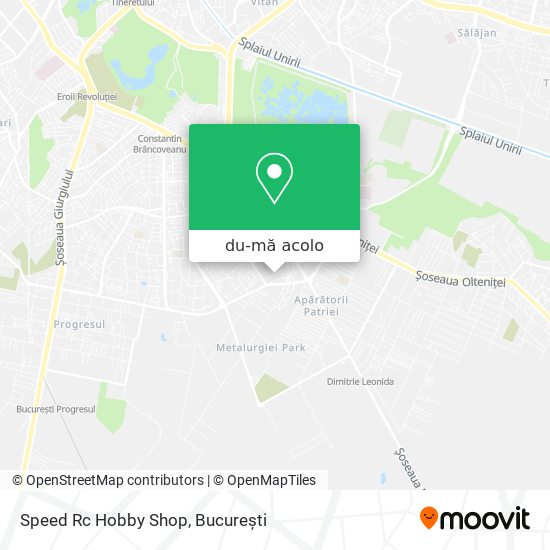 Hartă Speed Rc Hobby Shop