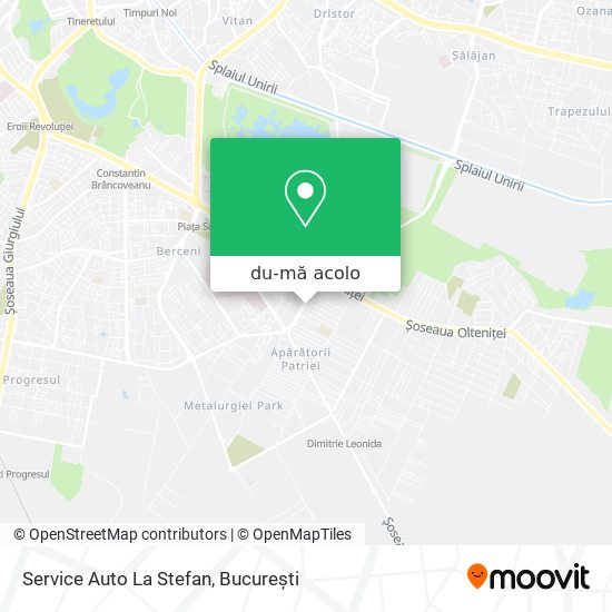 Hartă Service Auto La Stefan