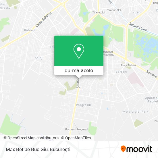 Hartă Max Bet Je Buc Giu