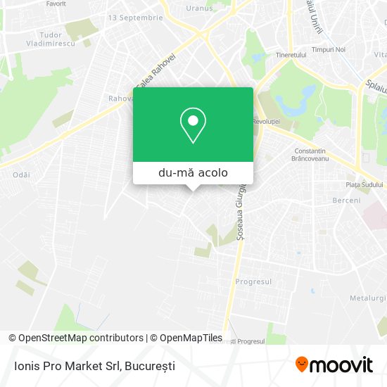 Hartă Ionis Pro Market Srl