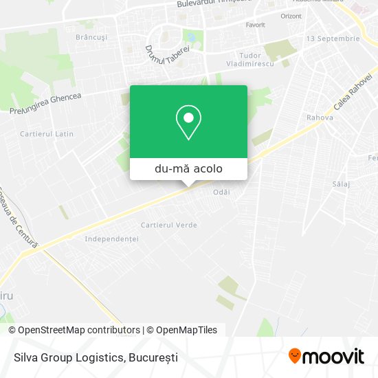 Hartă Silva Group Logistics