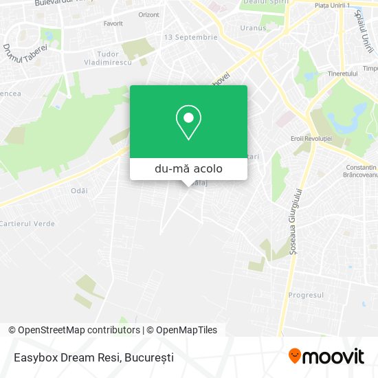 Hartă Easybox Dream Resi