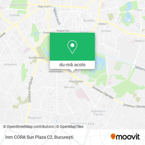 Hartă Inm CORA Sun Plaza C2