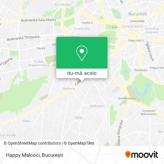 Hartă Happy Malcoci