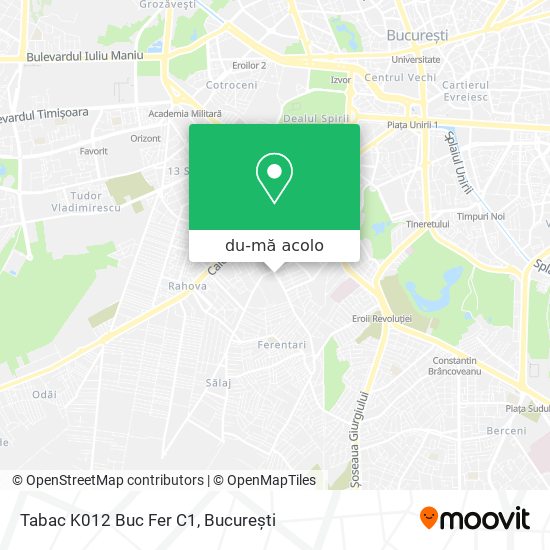 Hartă Tabac K012 Buc Fer C1