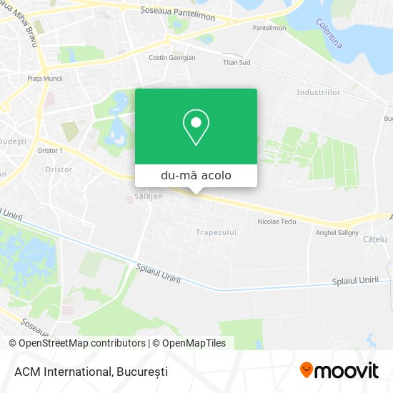 Hartă ACM International