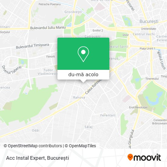 Hartă Acc Instal Expert
