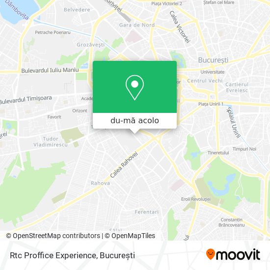 Hartă Rtc Proffice Experience