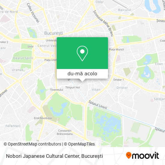 Hartă Nobori Japanese Cultural Center