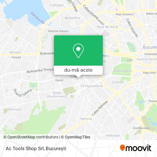 Hartă Ac Tools Shop Srl