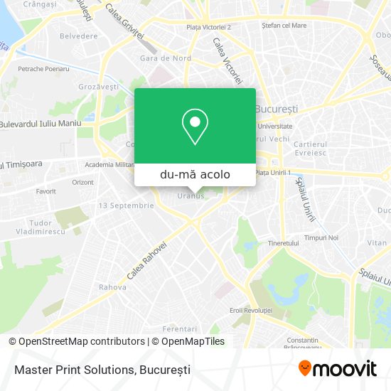 Hartă Master Print Solutions