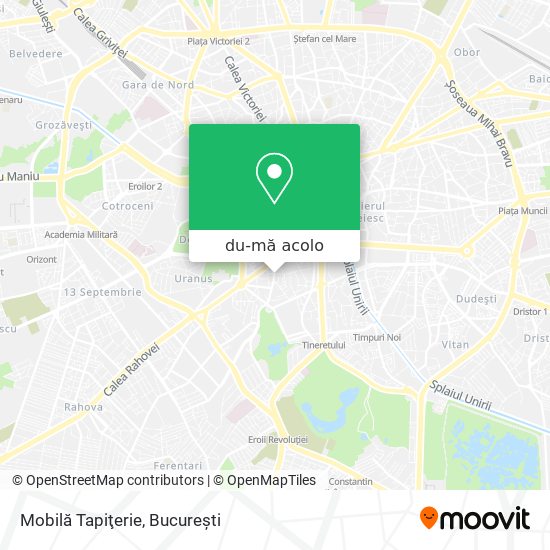 Hartă Mobilă Tapiţerie