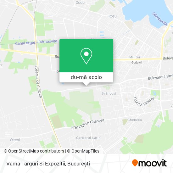 Hartă Vama Targuri Si Expozitii
