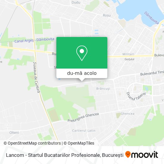 Hartă Lancom - Startul Bucatariilor Profesionale