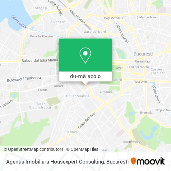 Hartă Agentia Imobiliara Housexpert Consulting