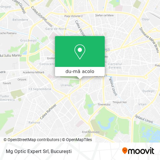 Hartă Mg Optic Expert Srl