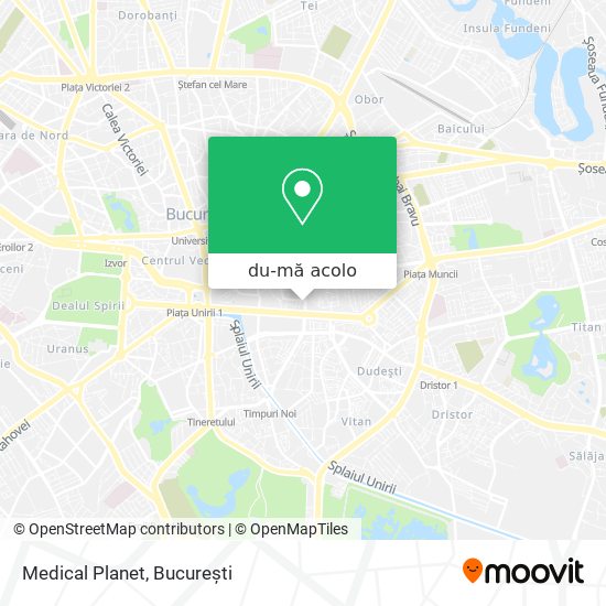 Hartă Medical Planet