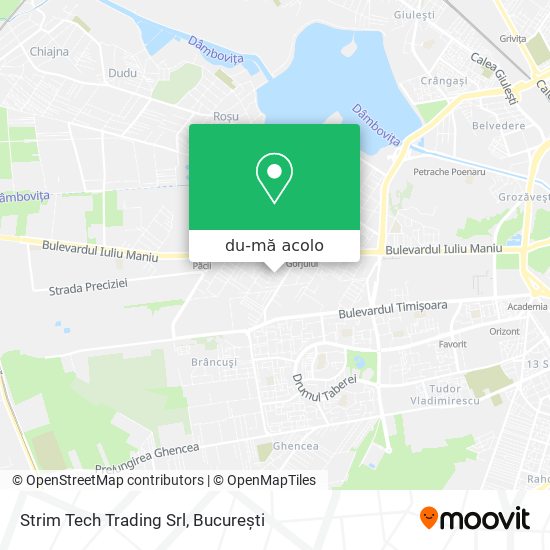 Hartă Strim Tech Trading Srl