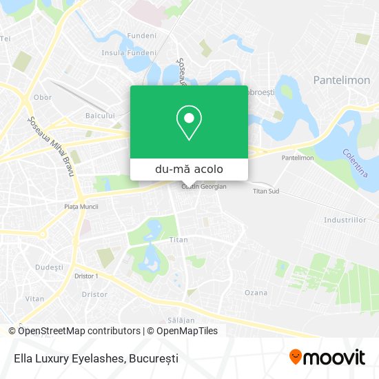 Hartă Ella Luxury Eyelashes