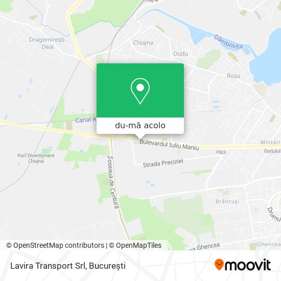 Hartă Lavira Transport Srl