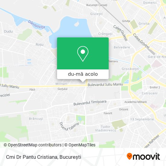 Hartă Cmi Dr Pantu Cristiana