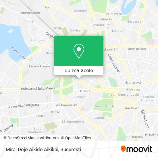 Hartă Mirai Dojo Aikido Aikikai