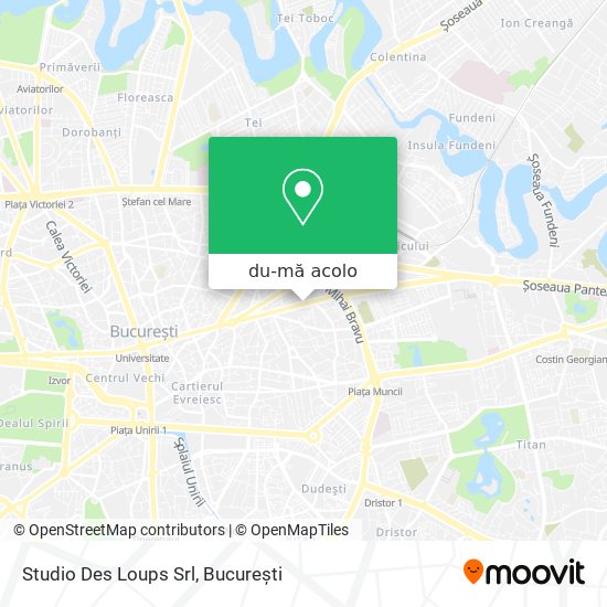 Hartă Studio Des Loups Srl