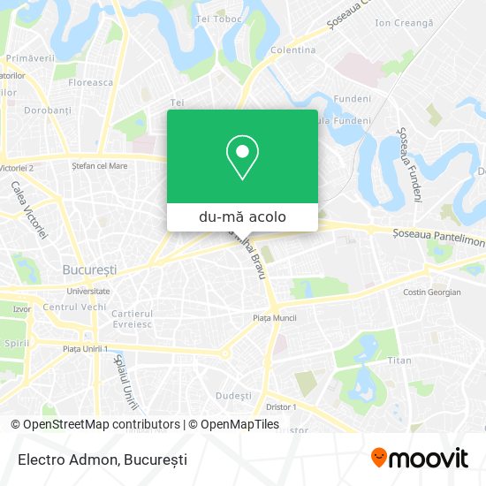 Hartă Electro Admon