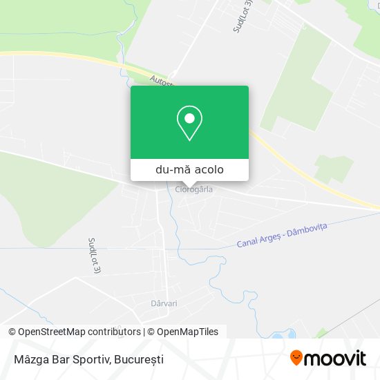Hartă Mâzga Bar Sportiv