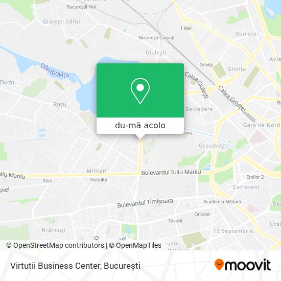 Hartă Virtutii Business Center
