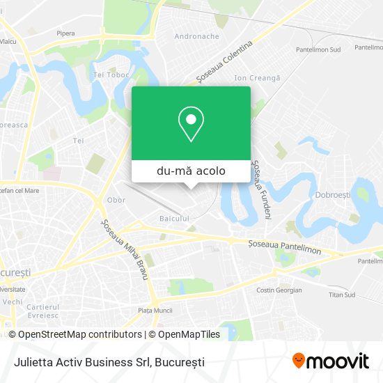 Hartă Julietta Activ Business Srl