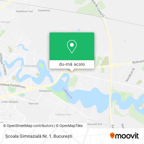 Hartă Școala Gimnazială Nr. 1