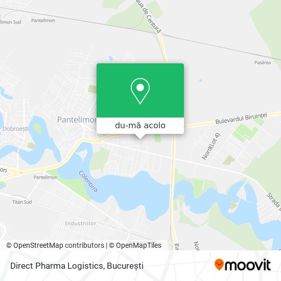 Hartă Direct Pharma Logistics