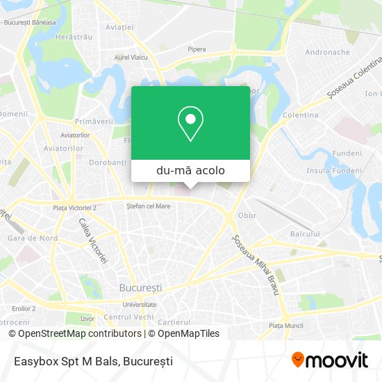 Hartă Easybox Spt M Bals