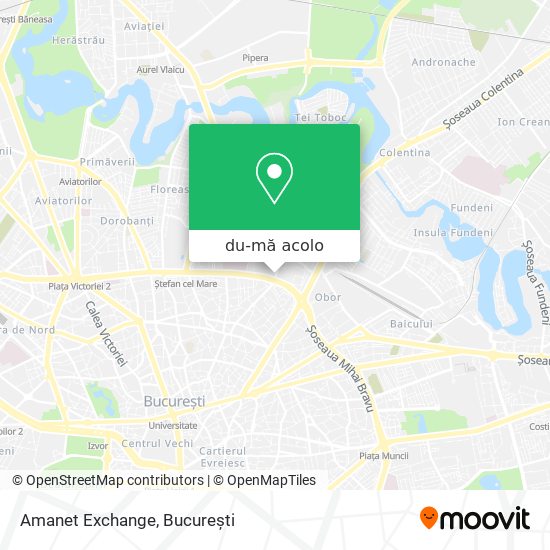 Hartă Amanet Exchange