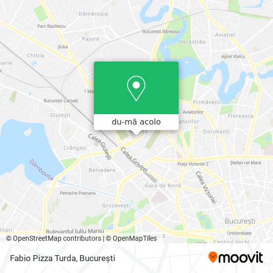 Hartă Fabio Pizza Turda