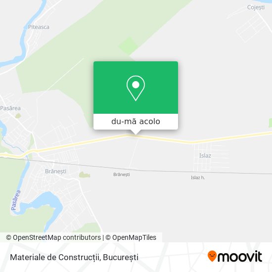 Hartă Materiale de Construcții