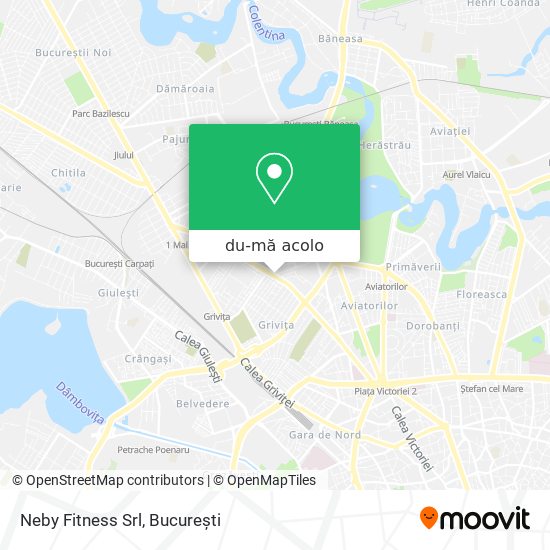 Hartă Neby Fitness Srl