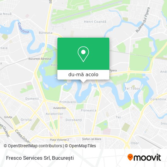 Hartă Fresco Services Srl