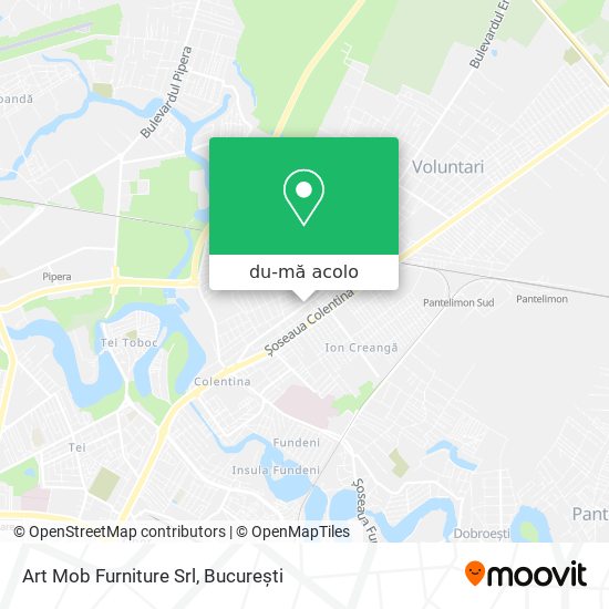 Hartă Art Mob Furniture Srl