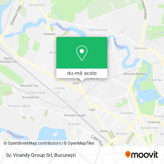 Hartă Sc Virandy Group Srl