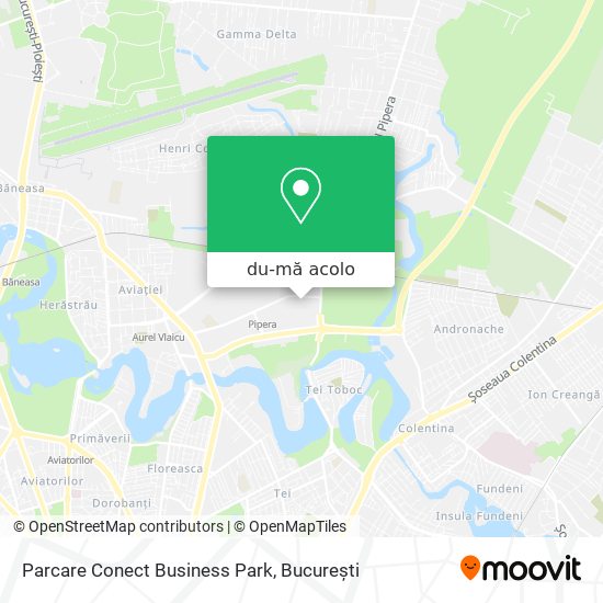 Hartă Parcare Conect Business Park