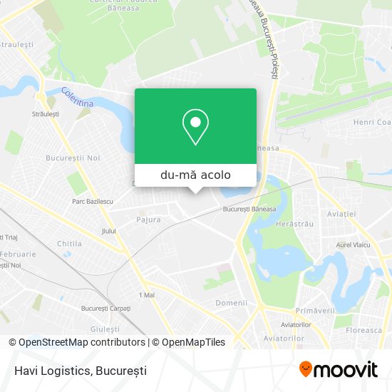 Hartă Havi Logistics