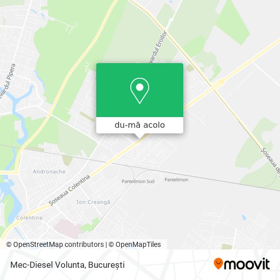 Hartă Mec-Diesel Volunta