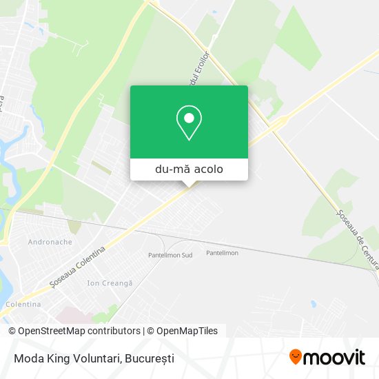 Hartă Moda King Voluntari