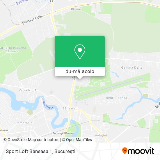 Hartă Sport Loft Baneasa 1