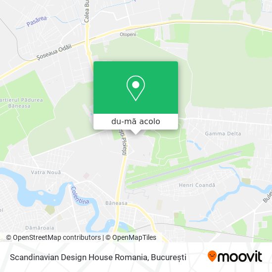 Hartă Scandinavian Design House Romania