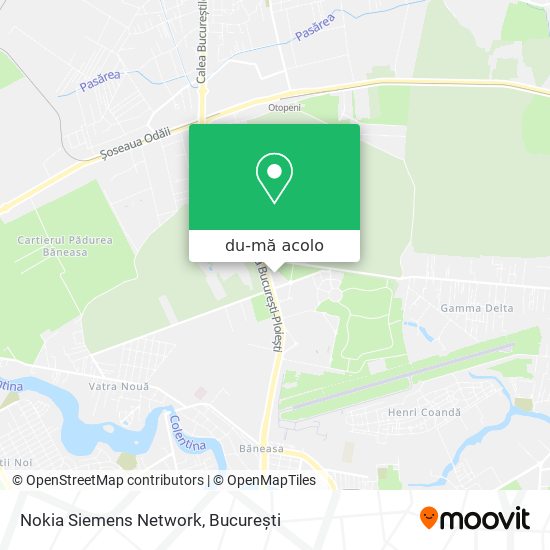Hartă Nokia Siemens Network